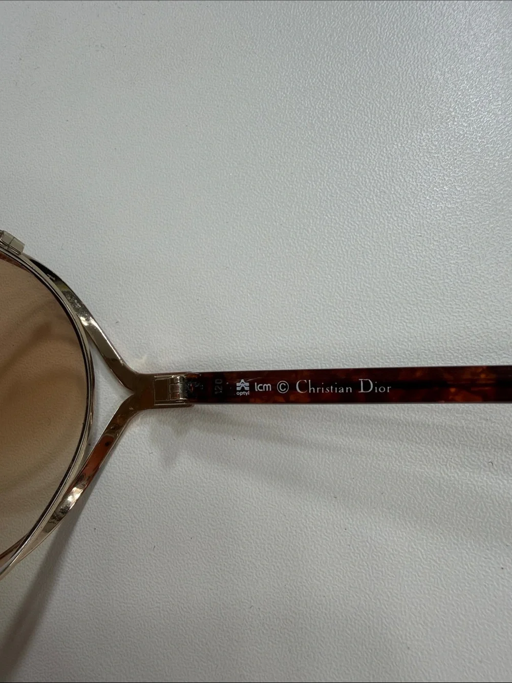 Vintage Christian Dior Oversized Butterfly Sunglasses